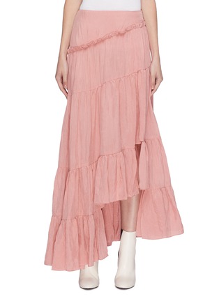 Main View - Click To Enlarge - 3.1 PHILLIP LIM - Ruched tiered asymmetric skirt