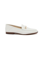 White sam edelman on sale loafers