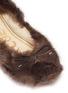 Detail View - Click To Enlarge - SAM EDELMAN - 'Felina' faux fur ballet flats