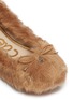 Detail View - Click To Enlarge - SAM EDELMAN - 'Felina' faux fur ballet flats