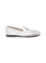 Main View - Click To Enlarge - SAM EDELMAN - 'Loraine' horsebit metallic leather step-in loafers