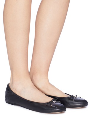 Figure View - Click To Enlarge - SAM EDELMAN - Felicia' leather ballet flats