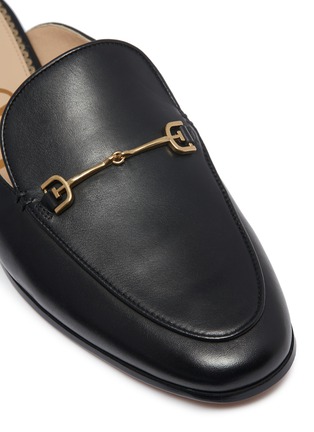Detail View - Click To Enlarge - SAM EDELMAN - 'Linnie' horsebit leather loafer slides
