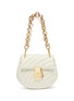 Main View - Click To Enlarge - CHLOÉ - 'Drew Bijou' mini quilted leather shoulder bag