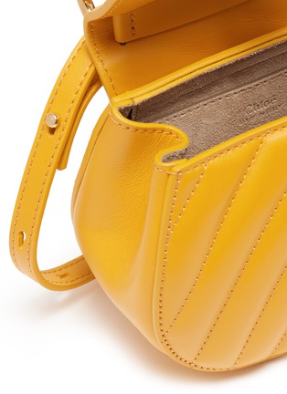 Detail View - Click To Enlarge - CHLOÉ - 'Drew Bijou' nano quilted leather shoulder bag