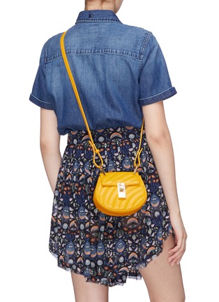 Figure View - Click To Enlarge - CHLOÉ - 'Drew Bijou' nano quilted leather shoulder bag
