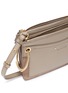 Detail View - Click To Enlarge - CHLOÉ - 'Roy' suede panel leather crossbody bag