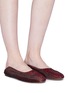 Figure View - Click To Enlarge - ALUMNAE - Leopard print calfhair step-in flats