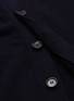 - MARNI - Tartan plaid panel stripe shoulder wool cardigan