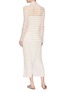 Back View - Click To Enlarge - THE ROW - 'Fairy' crochet open knit dress
