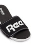 Detail View - Click To Enlarge - REEBOK - 'Classic' logo print kids slide sandals