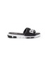 Main View - Click To Enlarge - REEBOK - 'Classic' logo print kids slide sandals