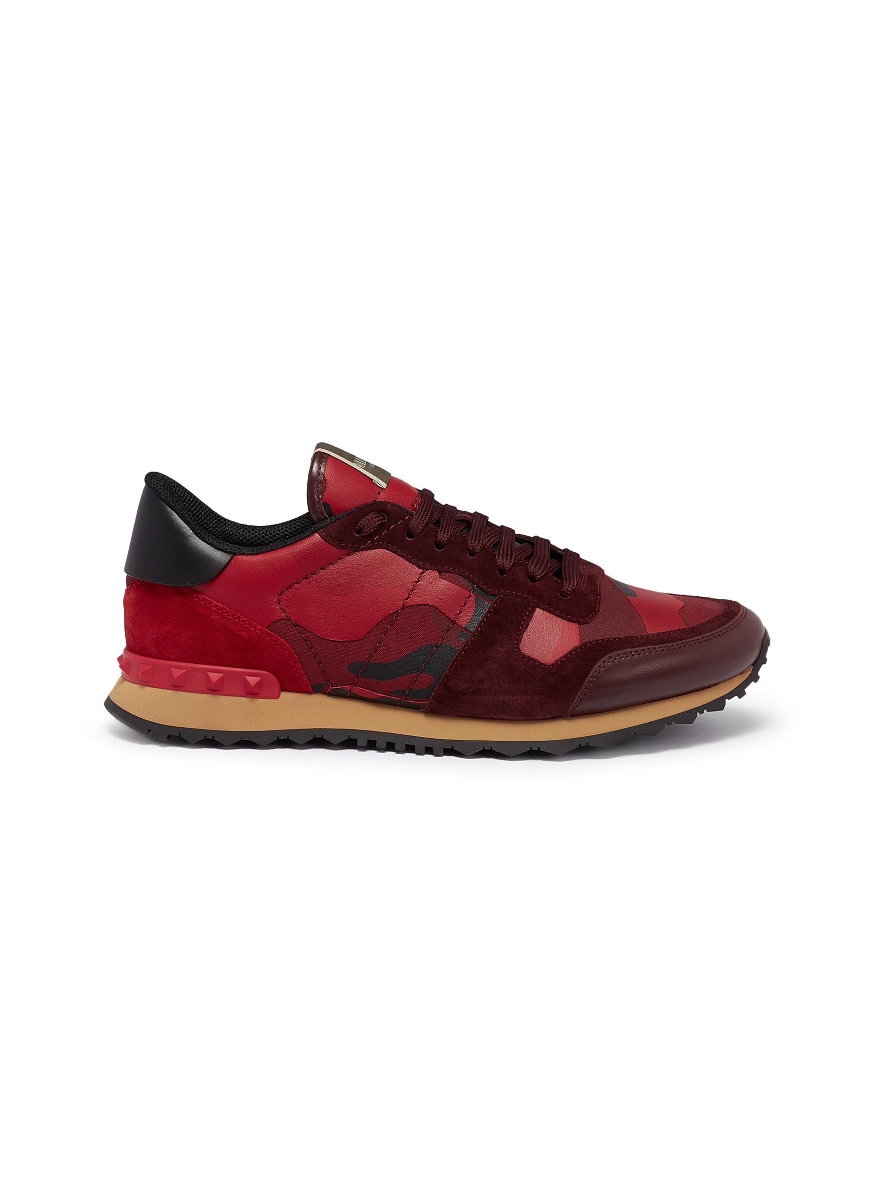 valentino shoes men red