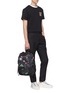 Figure View - Click To Enlarge - VALENTINO GARAVANI - Valentino Garavani Video game print backpack