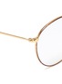 Detail View - Click To Enlarge - RAY-BAN - 'RX3447' tortoiseshell rim metal round optical glasses