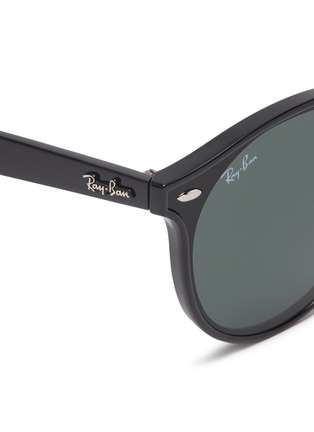 Detail View - Click To Enlarge - RAY-BAN - 'Blaze' acetate round sunglasses