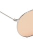 Detail View - Click To Enlarge - RAY-BAN - 'Evolve' metal round sunglasses