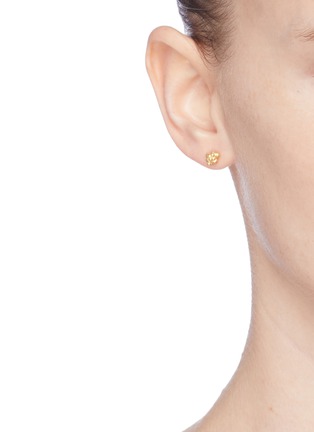 Figure View - Click To Enlarge - BELINDA CHANG - 'Bubbling Sensations' stud earrings