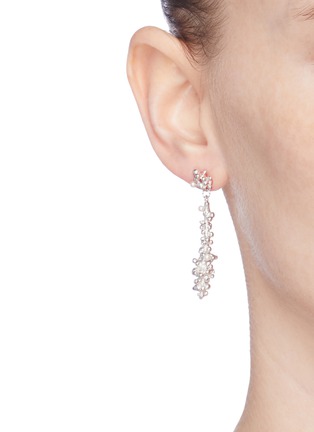 Figure View - Click To Enlarge - BELINDA CHANG - 'Bubbling Sensations' freshwater pearl column earrings