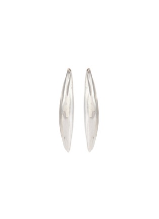 Main View - Click To Enlarge - BELINDA CHANG - 'Palm leaf' small drop earrings