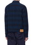 Back View - Click To Enlarge - MARNI - Contrast topstitching stripe denim jacket
