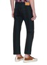 Back View - Click To Enlarge - MARNI - Stripe straight leg jeans