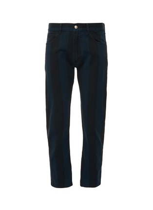 Main View - Click To Enlarge - MARNI - Stripe straight leg jeans