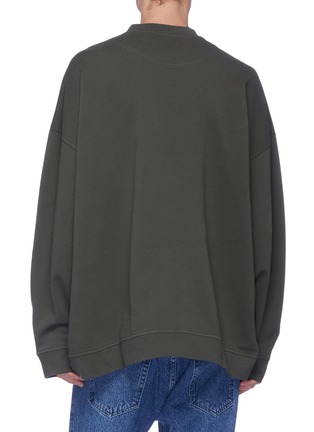 Back View - Click To Enlarge - Y/PROJECT - Layered oversized sweatshirt