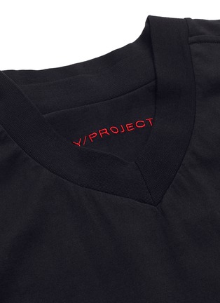  - Y/PROJECT - Layered neck unisex T-shirt