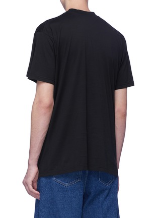 Back View - Click To Enlarge - Y/PROJECT - Layered neck unisex T-shirt
