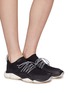 Figure View - Click To Enlarge - REEBOK - 'DMX Fusion CI' knit sneakers
