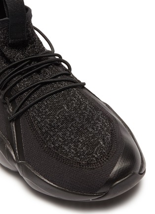 Detail View - Click To Enlarge - REEBOK - 'DMX Fusion TS' knit panel sneakers