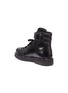 Detail View - Click To Enlarge - VALENTINO GARAVANI - Valentino Garavani Logo strap leather boots