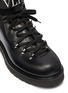 Detail View - Click To Enlarge - VALENTINO GARAVANI - Valentino Garavani Logo strap leather boots