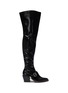 Main View - Click To Enlarge - CHLOÉ - 'Rylee' buckled thigh high leather boots