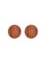 Main View - Click To Enlarge - PHILIPPE AUDIBERT - 'Naia' wood button clip earrings