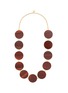 Main View - Click To Enlarge - PHILIPPE AUDIBERT - 'Naia' circle wood plate link necklace
