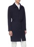 Front View - Click To Enlarge - LARDINI - 'Easy Wear' packable belted trench coat