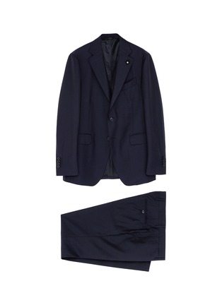 Main View - Click To Enlarge - LARDINI - Slim fit wool suit