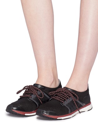 Figure View - Click To Enlarge - ADIDAS BY STELLA MCCARTNEY - 'Adizero Adios' mesh boost™ sneakers