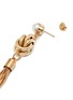 Detail View - Click To Enlarge - ANTON HEUNIS - Swarovski pearl knot tassel earrings