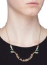 Figure View - Click To Enlarge - ANTON HEUNIS - Swarovski crystal slogan pendant necklace