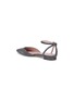 Detail View - Click To Enlarge - PEDDER RED - 'Venus' ankle strap d'Orsay flats