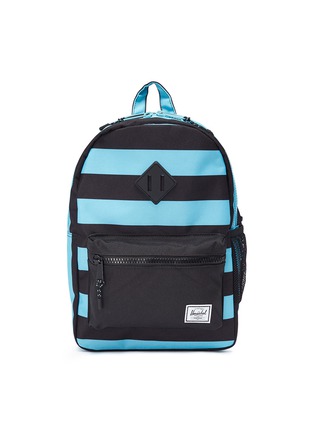 Main View - Click To Enlarge - HERSCHEL SUPPLY CO. - 'Heritage' stripe canvas 16L kids backpack