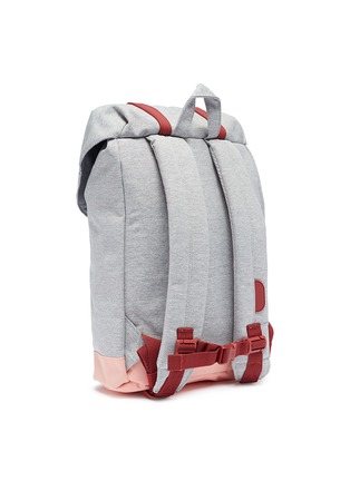 Figure View - Click To Enlarge - HERSCHEL SUPPLY CO. - 'Retreat' colourblock canvas 14L kids backpack
