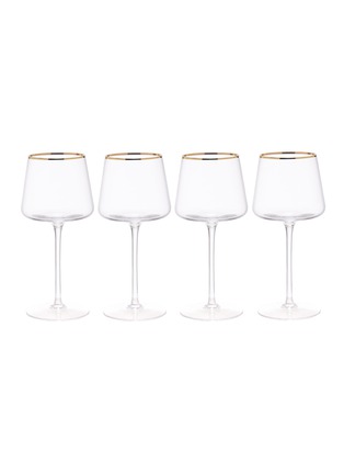 Main View - Click To Enlarge - LANE CRAWFORD - x LSA Red wine glass set – Gold