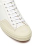 Detail View - Click To Enlarge - DRIES VAN NOTEN - Suede trim leather sneakers