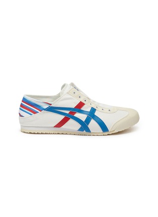 Main View - Click To Enlarge - ONITSUKA TIGER - 'Mexico 66 Paraty' canvas slip-on sneakers