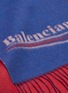Detail View - Click To Enlarge - BALENCIAGA - Logo jacquard wool-cashmere scarf