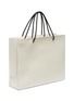 Figure View - Click To Enlarge - BALENCIAGA - 'East-West' logo print medium leather shopping tote bag